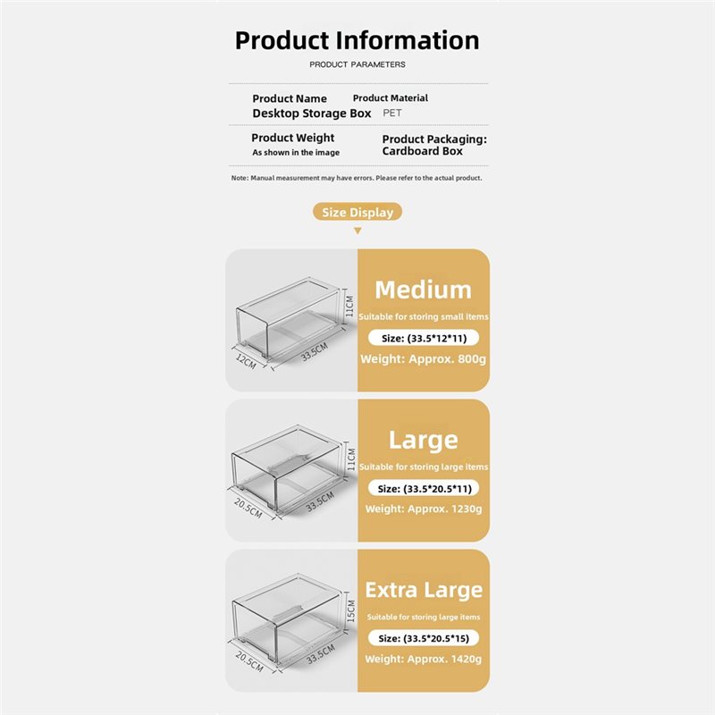 Face Mask Storage Box - [B17B!] Organizador multifuncional para artículos de