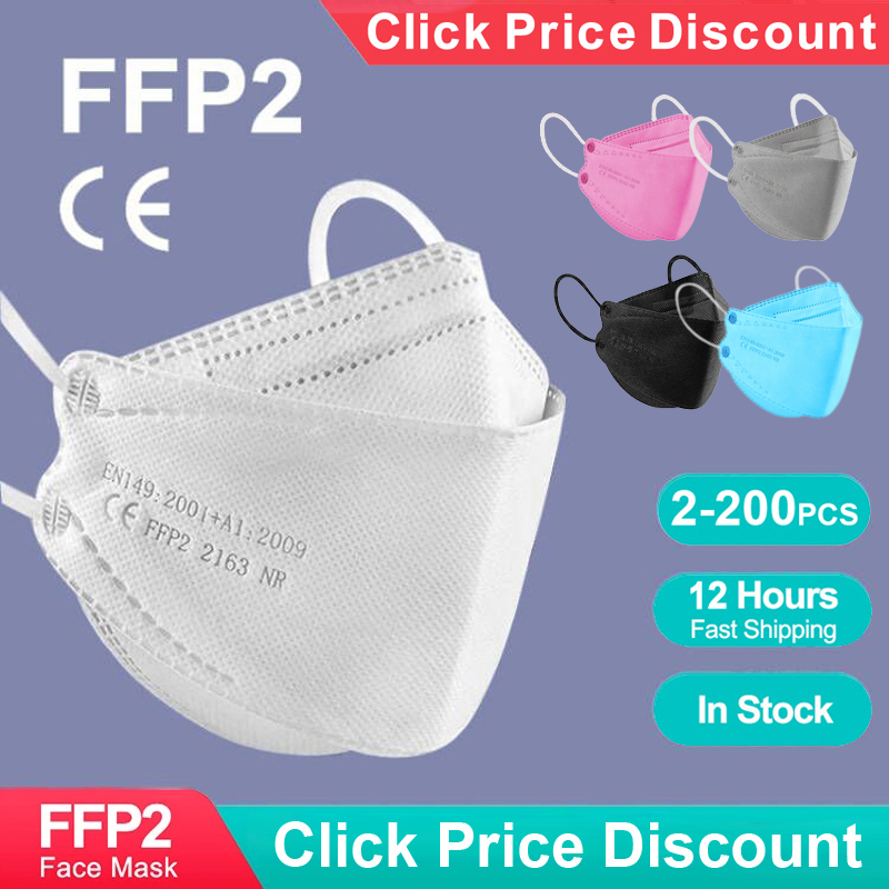 Kn95 Respirator Mask - Mascarilla FFP2 KN95 Certificada con Forma
