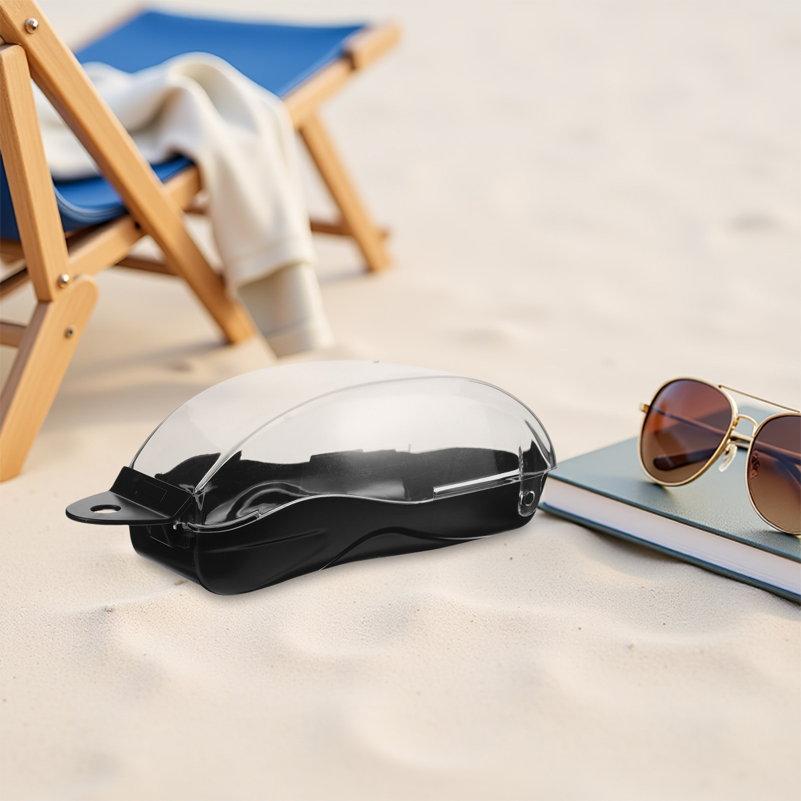 Mask Case Hard Shell - Estuche para gafas de natación con