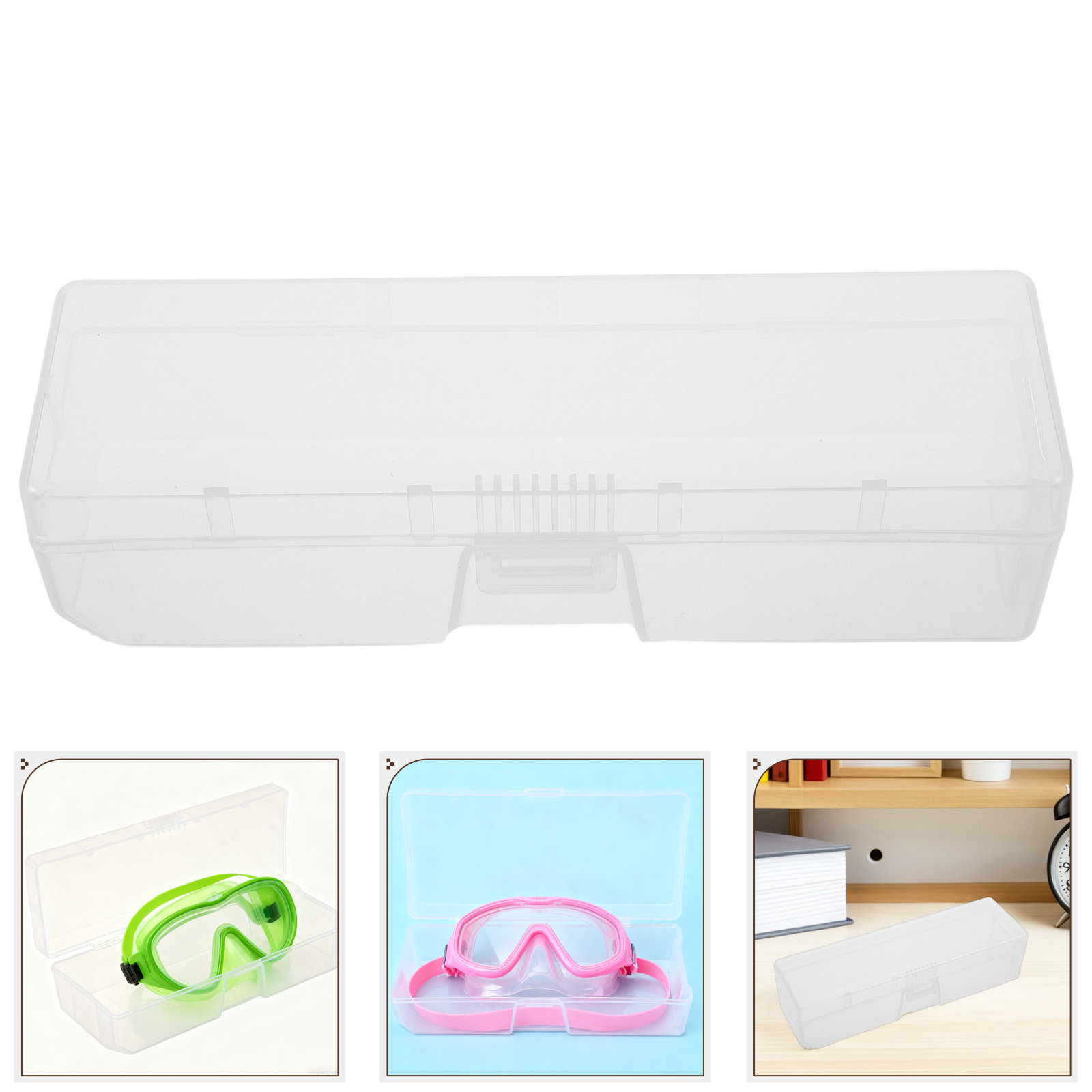 Mask Case Hard Shell - Estuche para máscara de esnórquel, caja