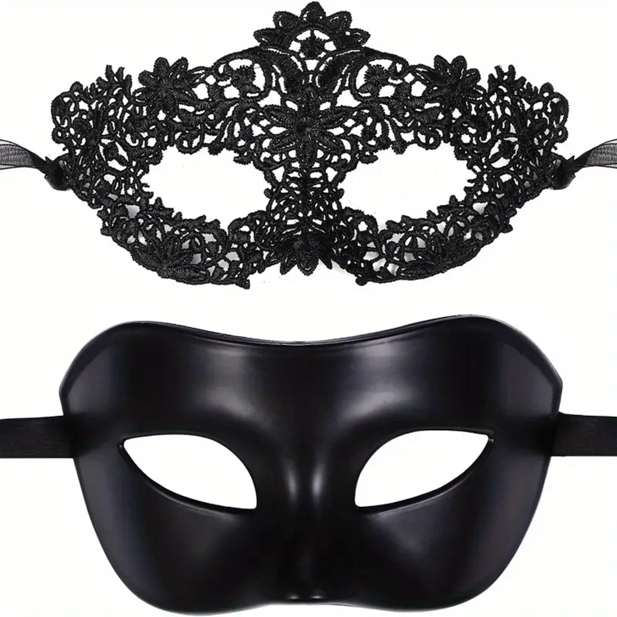 2 Piezas de Máscaras de Encaje - Black Face Mask Pack reseña y precio