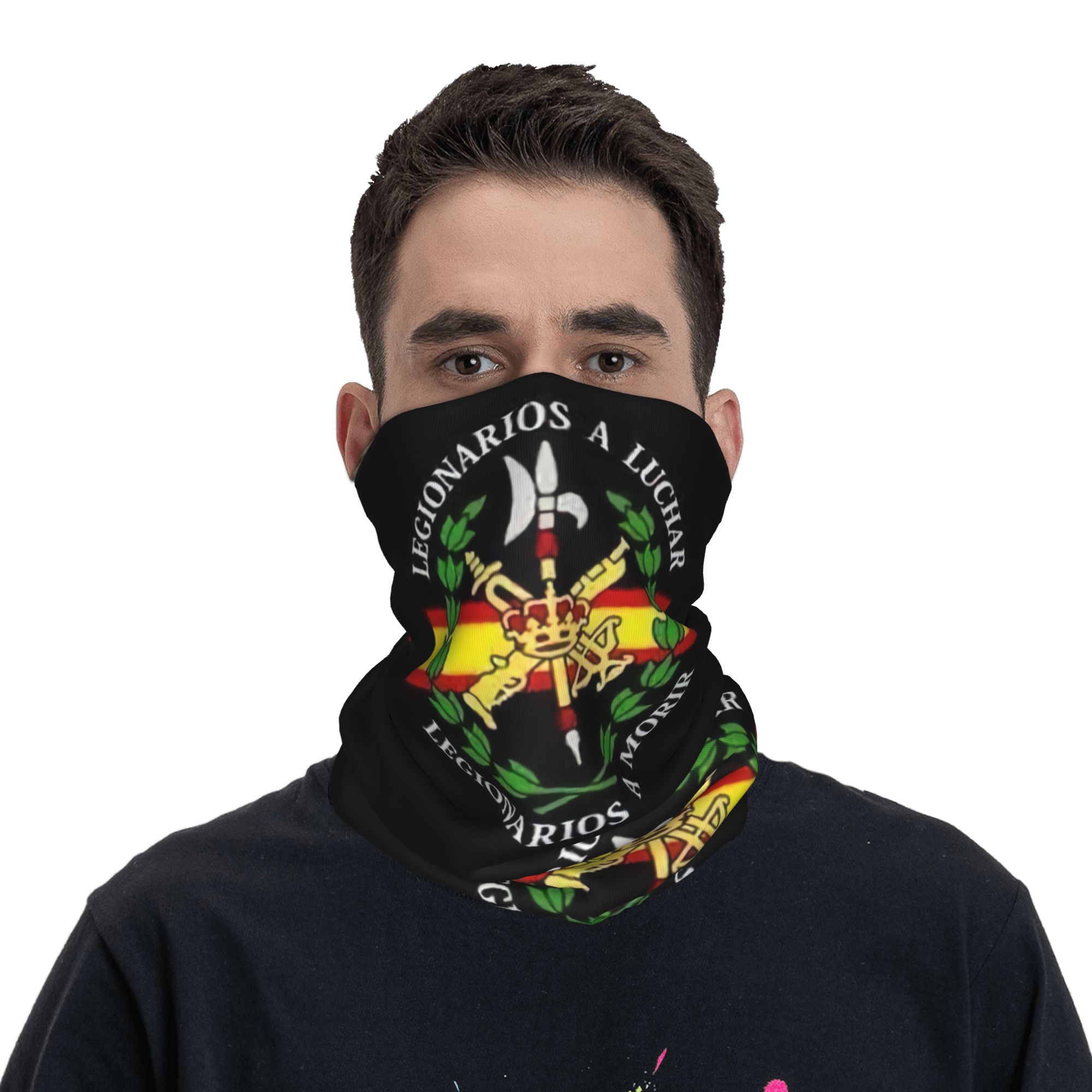 Bandana de la Legión Española  - Neck Gaiter Face Cover reseña y precio