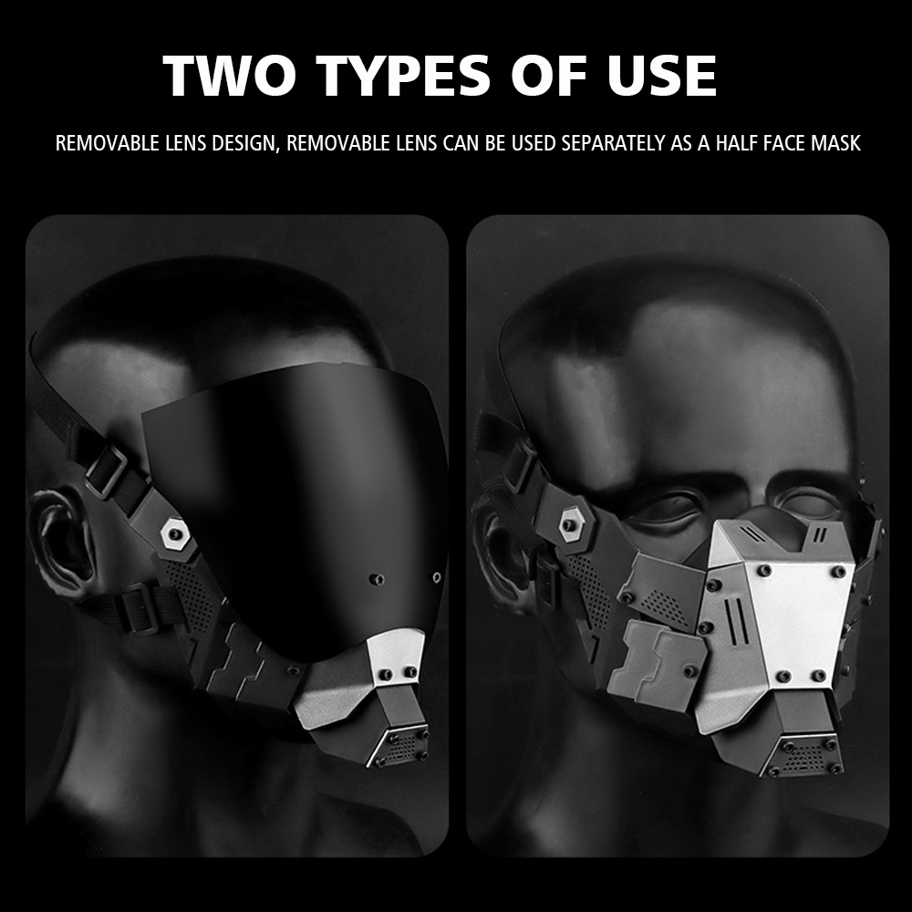 Máscara táctica Airsoft para e - Anti Pollution Mask reseña y precio