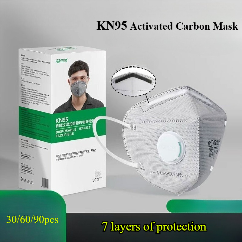 Mascarilla KN95 con Válvula de - Kn95 Respirator Mask reseña y precio
