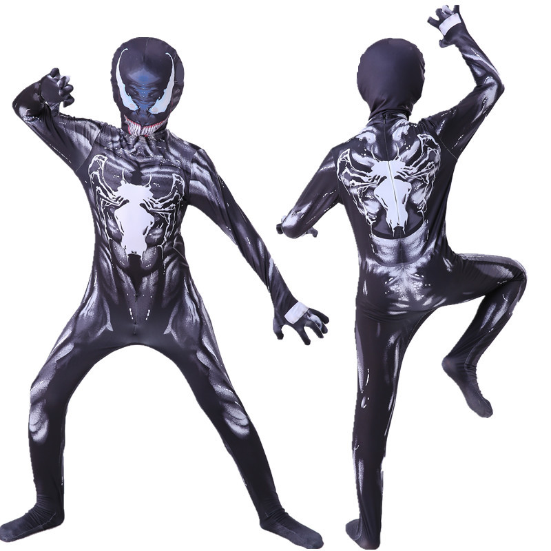 Disfraz de Venom Negro y Morad - Black Face Mask Pack reseña y precio