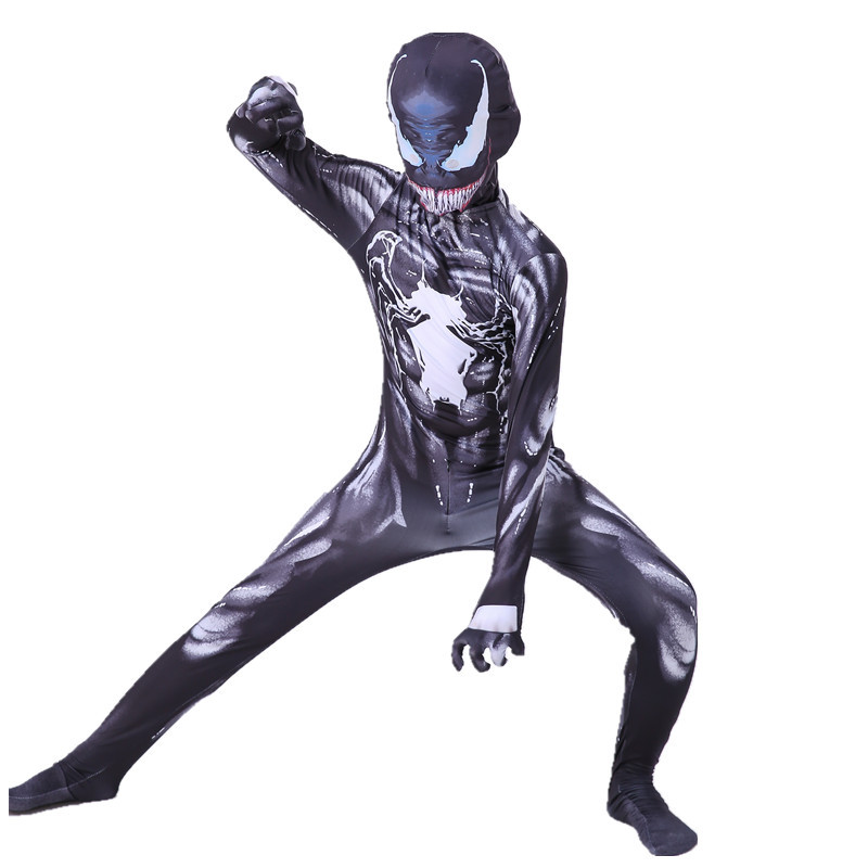Disfraz de Venom Negro y Morad - Black Face Mask Pack reseña y precio