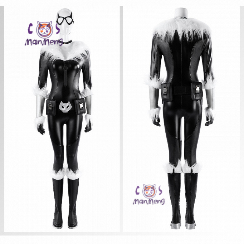 Disfraz de gato negro Felicia  - Black Face Mask Pack reseña y precio