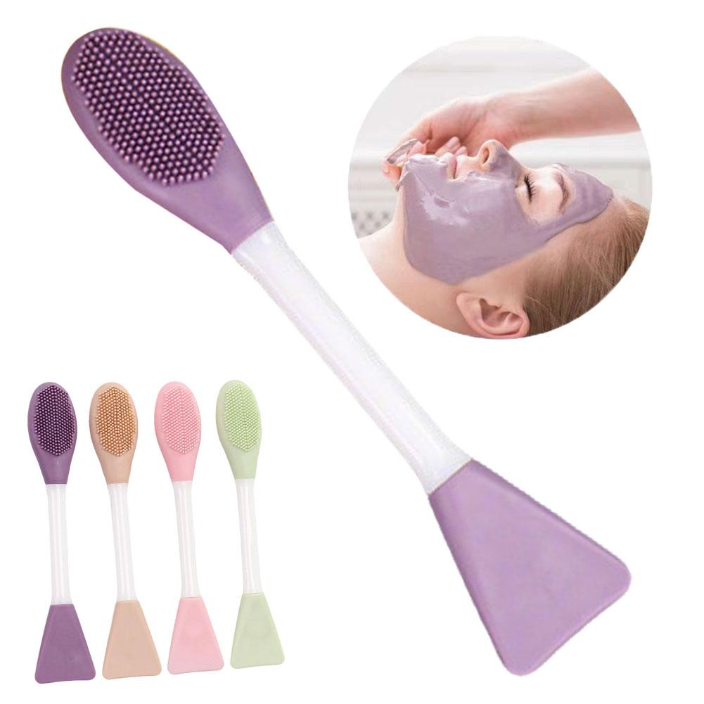 Cepillo de silicona de doble c - Dust Mask Construction reseña y precio