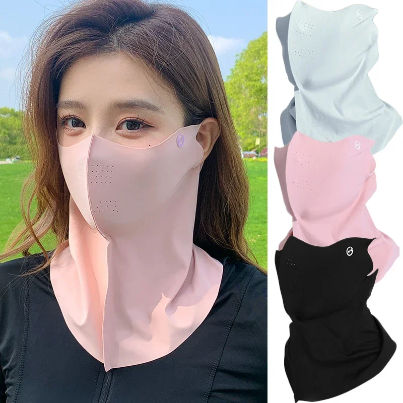 Mascarilla de seda helada con  - Sports Mask Breathable reseña y precio
